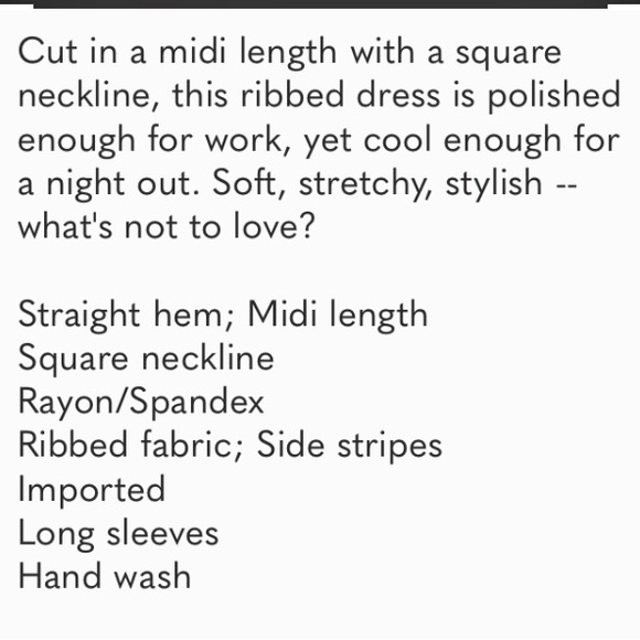 Express Ribbed Square Neck Sheath Dress - Picture 4 of 9